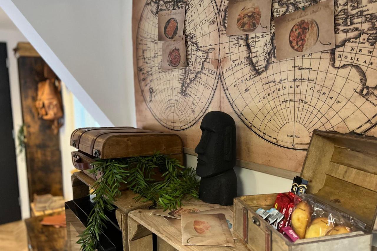 L'Expedition - Best Keys - Experience Unique - Deco Immersive - Lit Queen Size & Canape Convertible - Centre Ville - Netflix & Wifi Illimite - Check-In Autonome - Parking Gratuit Villeneuve-sur-Yonne Buitenkant foto